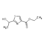 CAS#: 161891-80-1, Ethyl 2-(1-Hydroxyethyl)-1,3-Thiazole-4-Carboxylate