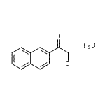 CAS#: 16208-21-2, 2-Naphthyl(Oxo)Acetaldehyde Hydrate (1:1)