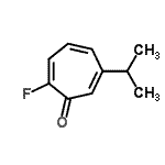 CAS 登录号：162084-58-4， 2-氟-6-异丙基-2,4,6-环庚三烯-1-酮