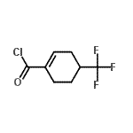 CAS#: 162092-82-2, 4-(Trifluoromethyl)-1-Cyclohexene-1-Carbonyl Chloride
