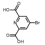 CAS#: 162102-81-0, 4-Bromo-2,6-Pyridinedicarboxylic Acid