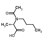 CAS 登录号：162152-01-4， N-乙酰基-N-丁基-L-丙氨酸