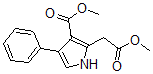 CAS#: 162152-12-7, Methyl 2-(2-Methoxy-2-Oxoethyl)-4-Phenyl-1H-Pyrrole-3-Carboxylate