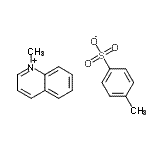 CAS 登录号：16218-74-9， 1-甲基喹啉鎓4-甲基苯磺酸酯