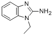 CAS 登录号：1622-58-8， 1-乙基-1H-苯并咪唑-2-基胺