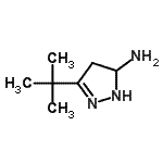 CAS#: 162208-35-7, 3-(2-Methyl-2-Propanyl)-4,5-Dihydro-1H-Pyrazol-5-Amine