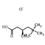 CAS#: 16224-32-1, (2S)-3-Carboxy-2-Hydroxy-N,N,N-Trimethyl-1-Propanaminium Chloride