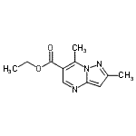 CAS#: 162286-54-6, Ethyl 2,7-Dimethylpyrazolo[1,5-a]Pyrimidine-6-Carboxylate