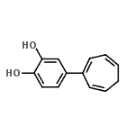 CAS 登录号：16235-30-6， 4-(1,3,6-环庚三烯-1-基)-1,2-苯二酚