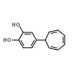 CAS 登录号：16235-32-8， 4-(2,4,6-环庚三烯-1-基)-1,2-苯二酚