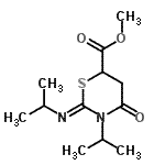 CAS#: 16238-43-0, Methyl (2Z)-3-Isopropyl-2-(Isopropylimino)-4-Oxo-1,3-Thiazinane-6-Carboxylate