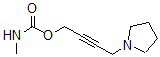 CAS#: 16253-32-0, 4-(1-Pyrrolidinyl)-2-Butynyl-N-Methylcarbamate