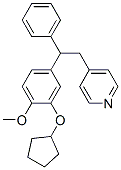 CAS#: 162542-90-7, 4-[(2R)-2-(3-Cyclopentyloxy-4-Methoxyphenyl)-2-Phenylethyl]Pyridine