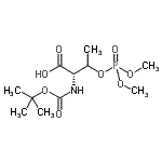 CAS 登录号：162554-18-9， O-(二甲氧基磷酰)-N-{[(2-甲基-2-丙基)氧基]羰基}-L-苏氨酸