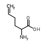 CAS#: 16258-05-2, 2-Amino-5-Hexenoic Acid