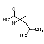 CAS#: 162679-89-2, 1-Amino-2-Isopropylcyclopropanecarboxylic Acid