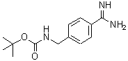 CAS 登录号：162696-15-3， (4-甲脒基苄基)氨基甲酸叔丁酯