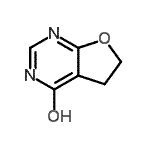 CAS#: 16285-50-0, 5,6-Dihydrofuro[2,3-d]Pyrimidin-4-Ol