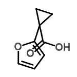 CAS#: 162960-09-0, 1-(2-Furyl)Cyclopropanecarboxylic Acid