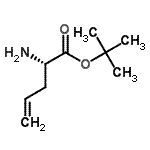 CAS#: 163210-82-0, 2-Methyl-2-Propanyl (2S)-2-Amino-4-Pentenoate