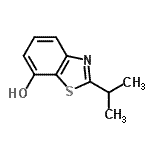 CAS#: 163299-23-8, 2-Isopropyl-1,3-Benzothiazol-7-Ol