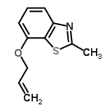 CAS#: 163299-43-2, 7-(Allyloxy)-2-Methyl-1,3-Benzothiazole