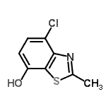CAS#: 163299-46-5, 4-Chloro-2-Methyl-1,3-Benzothiazol-7-Ol