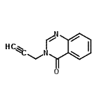 CAS#: 16347-56-1, 3-(2-Propyn-1-Yl)-4(3H)-Quinazolinone