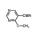 CAS#: 16357-77-0, 4-Methoxy-5-Pyrimidinecarbonitrile