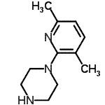 CAS#: 163613-81-8, 1-(3,6-Dimethyl-2-Pyridinyl)Piperazine