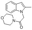 CAS#: 163629-12-7, 2-(2-Methylindol-1-Yl)-1-Morpholin-4-Ylethanone