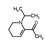 CAS 登录号：163679-93-4， 1-(1-异丙基-1,4,5,6-四氢-2-吡啶基)乙酮