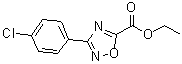 CAS#: 163719-69-5, Ethyl 3-(4-Chlorophenyl)-1,2,4-Oxadiazole-5-Carboxylate