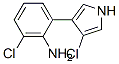 CAS 登录号：16386-65-5， 3-氯-4-(2-氨基-3-氯苯基)吡咯