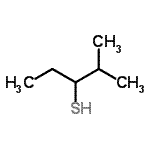 CAS#: 1639-04-9, 2-Methyl-3-Pentanethiol
