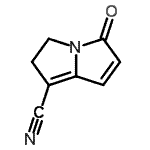 CAS#: 164025-04-1, 5-Oxo-2,5-Dihydro-3H-Pyrrolizine-1-Carbonitrile