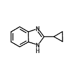 CAS#: 16405-79-1, 2-Cyclopropyl-1H-Benzimidazole