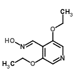 CAS#: 164077-49-0, (E)-1-(3,5-Diethoxy-4-Pyridinyl)-N-Hydroxymethanimine