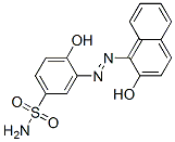 CAS 登录号：16432-45-4， 4-羟基-3-[(2-羟基-1-萘基)偶氮]苯磺酰胺