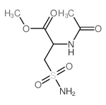 CAS 登录号：16435-47-5， N-乙酰基-3-氨基磺酰基-L-丙氨酸甲酯