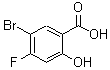 CAS 登录号：1644-71-9， 5-溴-4-氟-2-羟基苯甲酸