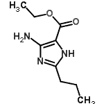 CAS 登录号：164535-24-4， 乙基4-氨基-2-丙基-1H-咪唑-5-羧酸酯