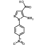 CAS 登录号：16459-38-4， 5-氨基-1-(4-硝基苯基)-1H-吡唑-4-羧酸