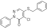 CAS#: 16461-34-0, 5-(Benzylsulfanyl)-4-Chloro-2-Phenyl-3(2H)-Pyridazinone