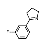 CAS 登录号：164737-45-5， 5-(3-氟苯基)-3,4-二氢-2H-吡咯
