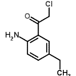 CAS 登录号：164788-90-3， 1-(2-氨基-5-乙基苯基)-2-氯乙烷酮