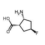 CAS#: 165036-53-3, (1S,2R,4S)-2-Amino-4-Fluorocyclopentanecarboxylic Acid