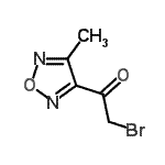 CAS#: 165066-97-7, 2-Bromo-1-(4-Methyl-1,2,5-Oxadiazol-3-Yl)Ethanone