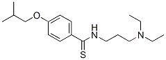 CAS 登录号：16531-34-3， N-[3-(二乙基氨基)丙基]-4-异丁氧基硫代苯甲酰胺