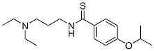 CAS#: 16531-40-1, N-[3-(Diethylamino)Propyl]-4-Isopropoxythiobenzamide